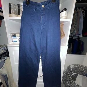 Pilcro Anthropologie Blue Denim Pants